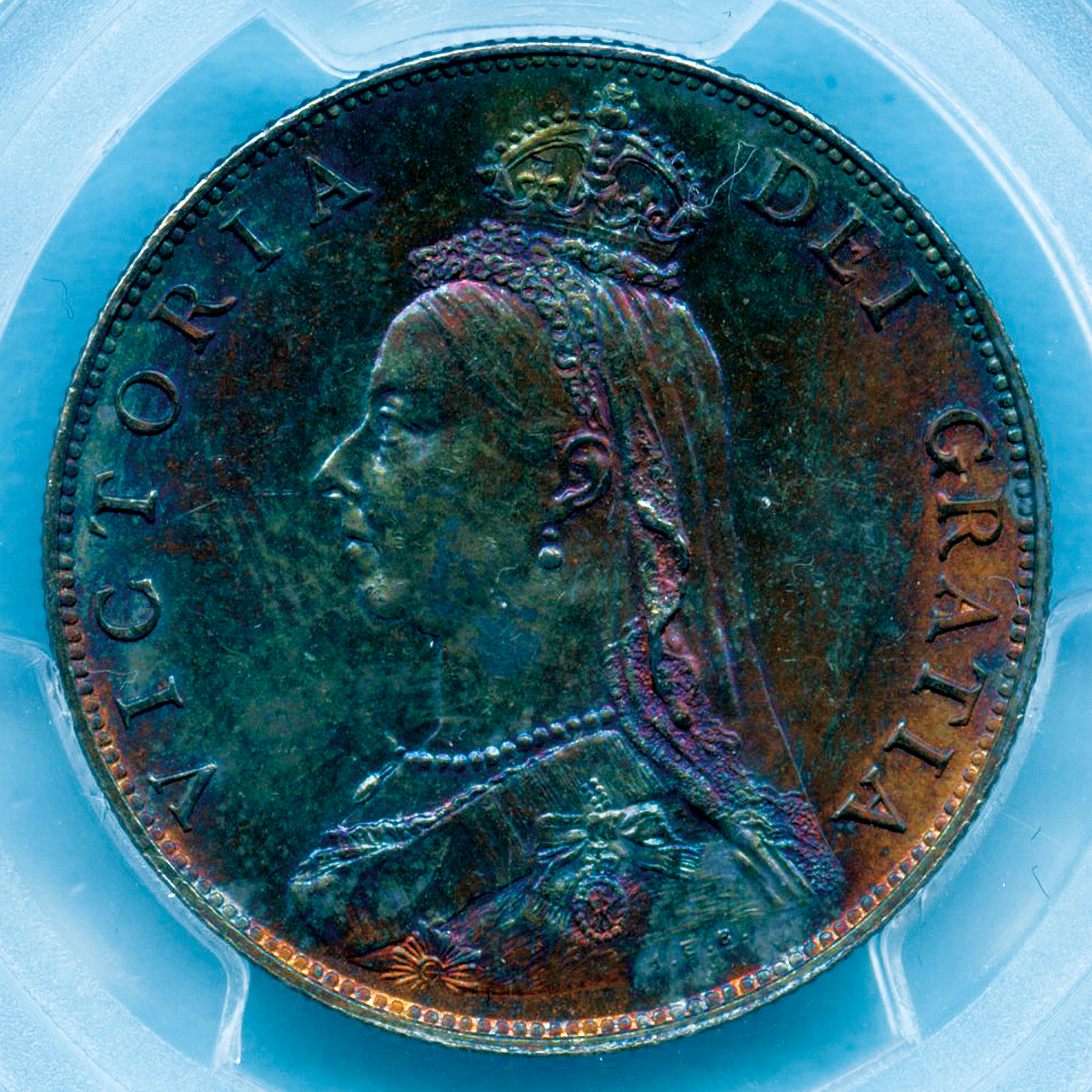 イギリス フローリン銀貨 ゴールデン・ジュビリー / ヴィクトリア女王 1887 Genuine UNC Details