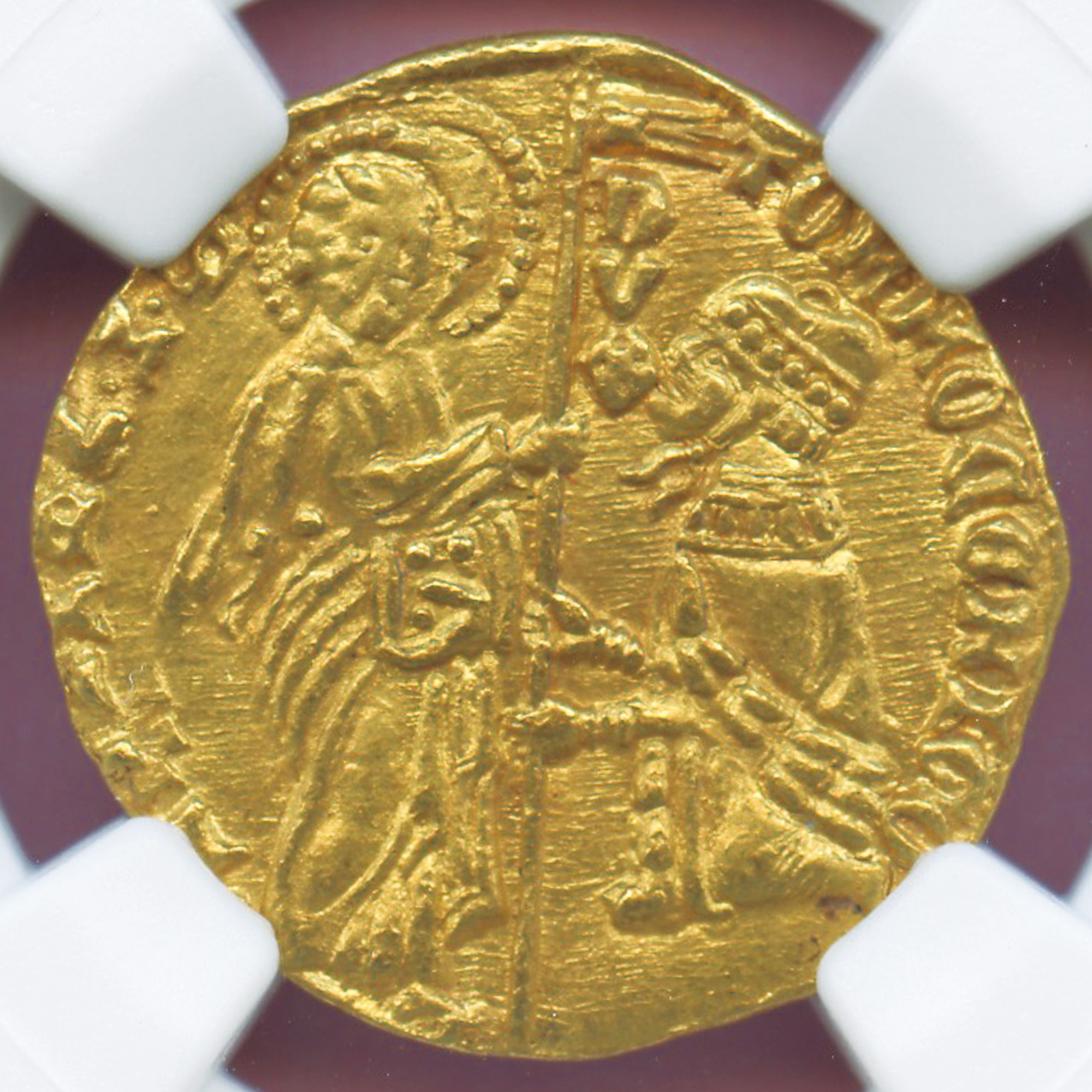 イタリア ヴェニス ダカット金貨 トンマーゾ・モセニューゴ 1414-1423 NGC MS64 総鑑定枚数147枚